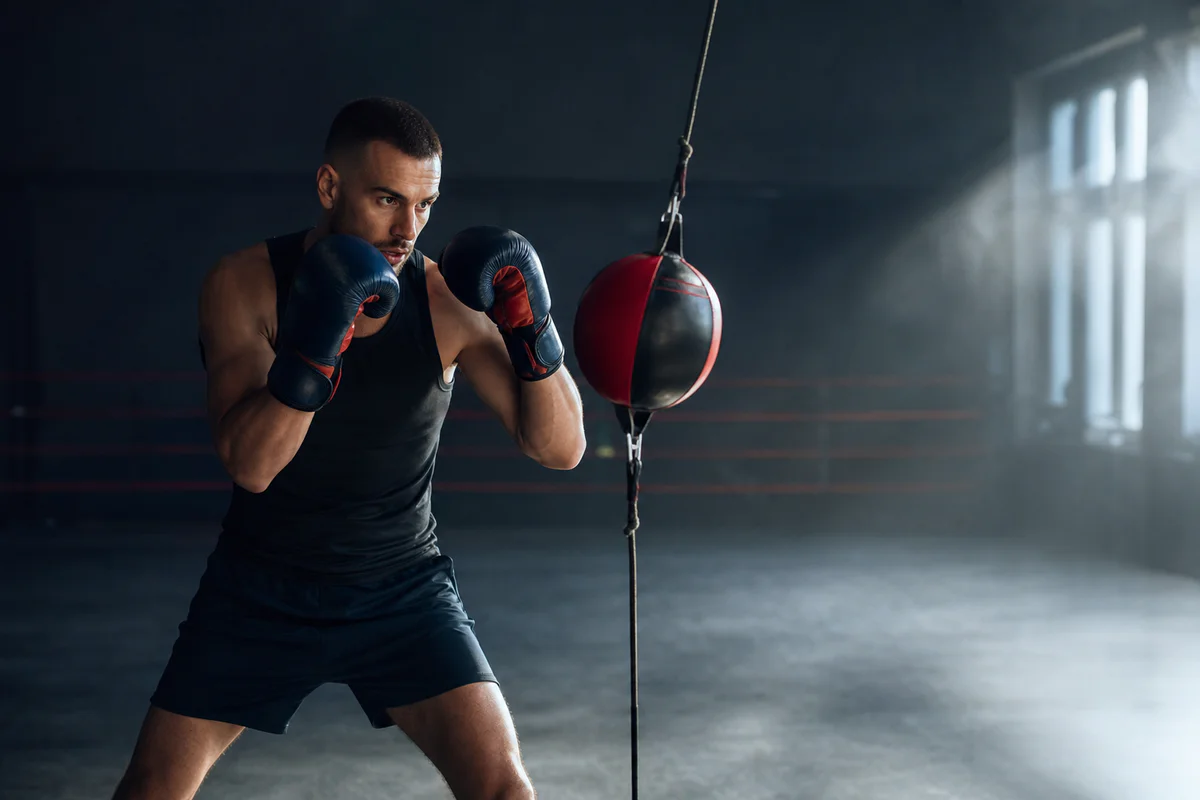 Exercice punching ball peut-il vraiment améliorer votre garde, précision et déplacements ?