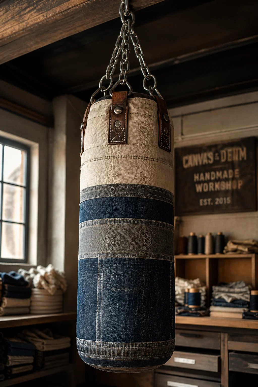 fabrication d un sac de frappe : le textile protège mieux les poignets