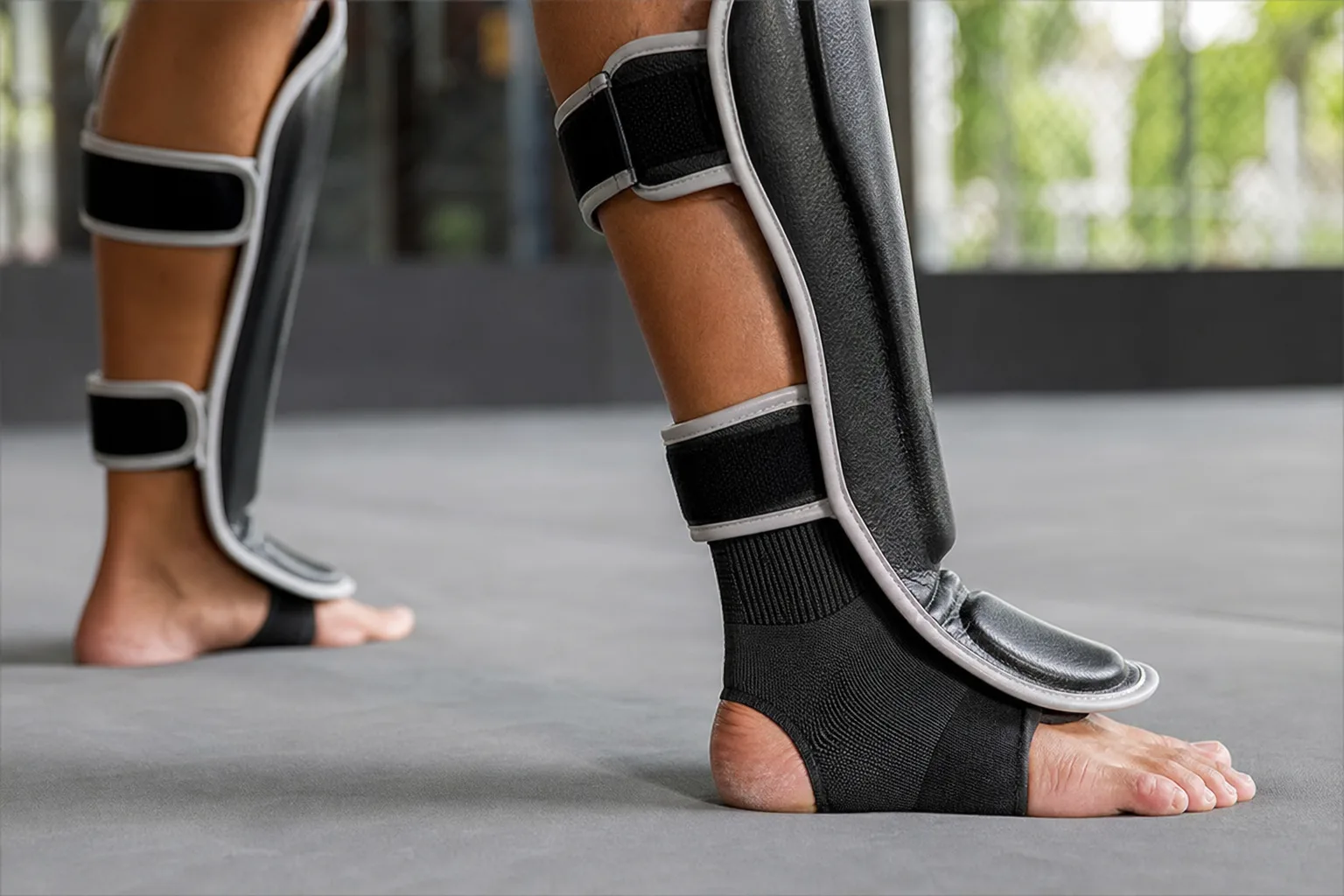 Chevillère muay thai : le vrai rôle du manchon sous le protège-tibia