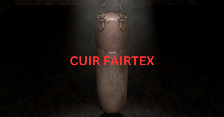 Sac de boxe cuir fairtex : avis et test